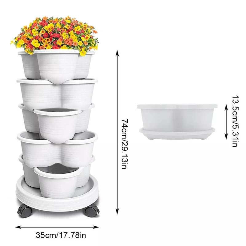 EasyStack Garden Tower + Free Wheels